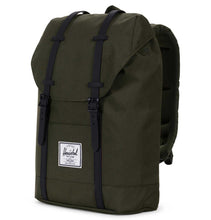 Load image into Gallery viewer, Herschel Retreat Backpack - Forest/Black Rubber