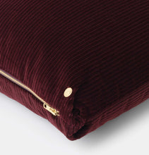 Load image into Gallery viewer, Ferm Living Corduroy Cushion – Burgundy
