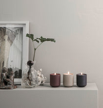 Load image into Gallery viewer, Ferm Living Sekki Scented Soy Candles - Set of 3