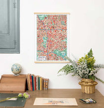 Load image into Gallery viewer, Illustrated Map of Hackney