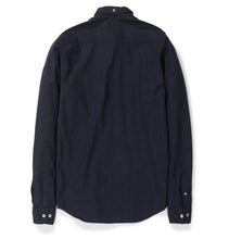 Load image into Gallery viewer, Norse Projects Anton Brushed Flannel Shirt – Dark Navy