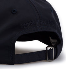 Load image into Gallery viewer, Norse Projects Nylon Oxford Sports Cap – Dark Navy/Green