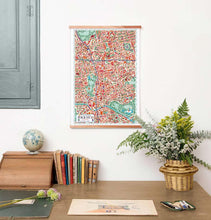 Load image into Gallery viewer, Illustrated Map of Hackney