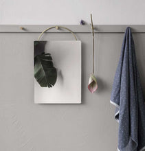 Load image into Gallery viewer, Ferm Living Adorn Face Mirror – Brass