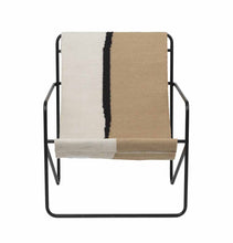 Load image into Gallery viewer, Ferm Living Desert Lounge Chair – Black/Soil