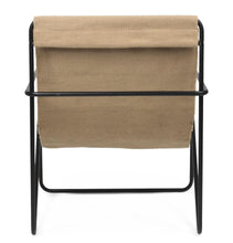Load image into Gallery viewer, Ferm Living Desert Lounge Chair – Black/Solid Cashmere