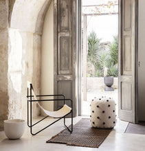 Load image into Gallery viewer, Ferm Living Desert Lounge Chair – Black/Solid Cashmere