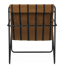 Load image into Gallery viewer, Ferm Living Desert Lounge Chair – Black/Stripes