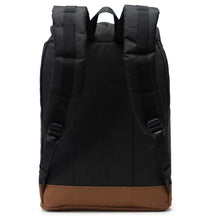 Load image into Gallery viewer, Herschel Supply Co. Retreat Backpack – Black/Saddle Brown