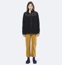 Load image into Gallery viewer, Rains Fleece Zip Puller Jacket – Unisex – Black