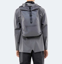 Load image into Gallery viewer, RAINS Rolltop Rucksack – Charcoal