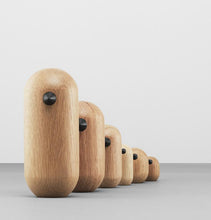 Load image into Gallery viewer, Normann Copenhagen Little Bird Decorative Wooden Figure – Oak – 5cm
