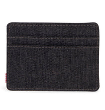 Load image into Gallery viewer, Herschel Charlie Card Holder – Black Crosshatch
