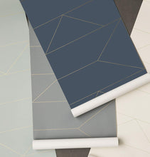 Load image into Gallery viewer, Ferm Living Lines Wallpaper - Grey
