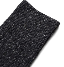 Load image into Gallery viewer, Norse Projects Bjarki Neps Socks – Charcoal Melange
