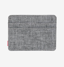 Load image into Gallery viewer, Herschel Charlie Card Holder - Raven Crosshatch
