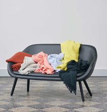 Load image into Gallery viewer, HAY Crinkle Plaid Blanket – Yellow
