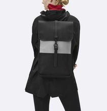 Load image into Gallery viewer, RAINS Backpack - Black/Stone
