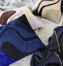 Load image into Gallery viewer, Ferm Living Vista Cushion – Dark Blue
