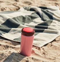 Load image into Gallery viewer, HAY Frotté Stripe Bath Towel – Dark Green
