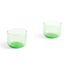Load image into Gallery viewer, HAY Tint Glass – Green – 200ml – Set of 2

