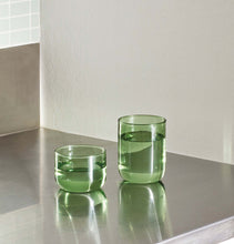Load image into Gallery viewer, HAY Tint Tumbler – Green – 300ml – Set of 2
