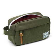 Load image into Gallery viewer, Herschel Chapter Carry On Travel Kit – Olive Night Crosshatch/Olive Night
