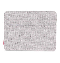 Load image into Gallery viewer, Herschel Charlie Card Holder – Light Grey Crosshatch
