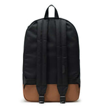 Load image into Gallery viewer, Herschel Supply Co. Heritage Backpack – Black/Saddle Brown
