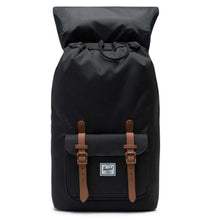 Load image into Gallery viewer, Herschel Supply Co. Little America Backpack – Black/Saddle Brown
