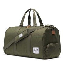 Load image into Gallery viewer, Herschel Novel Duffle Bag – Olive Crosshatch

