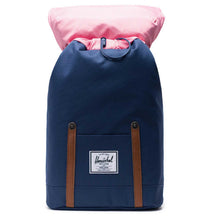 Load image into Gallery viewer, Herschel Supply Co. Retreat Backpack – Navy/Tan

