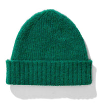 Load image into Gallery viewer, Norse Projects Brushed Lambswool Beanie – Sporting Green
