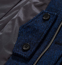 Load image into Gallery viewer, Norse Projects Svalbard Harris Tweed Jacket – Navy
