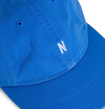 Load image into Gallery viewer, Norse Projects Twill Sports Cap – Mediterranean Blue
