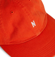 Load image into Gallery viewer, Norse Projects Twill Sports Cap – Pumpkin Orange
