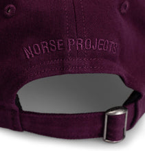 Load image into Gallery viewer, Norse Projects Twill Sports Cap – Ritteri Purple
