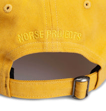 Load image into Gallery viewer, Norse Projects Twill Sports Cap – Sunwashed Yellow
